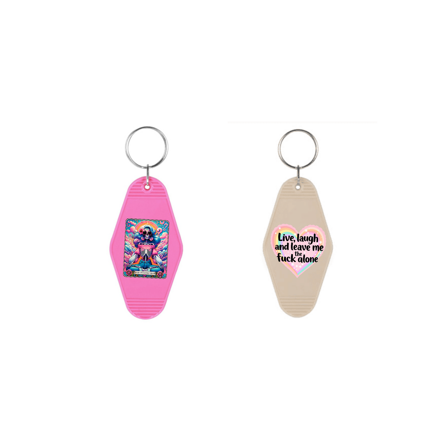 Motel style keychain