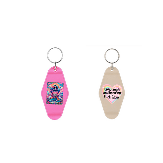 Motel style keychain