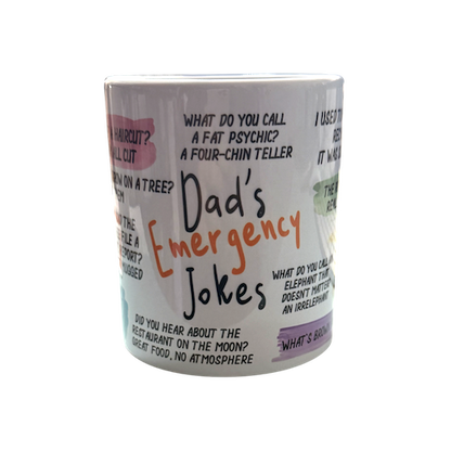Dad's Emergency Jokes Mug