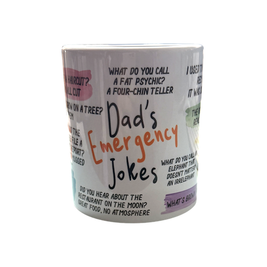 Dad's Emergency Jokes Mug
