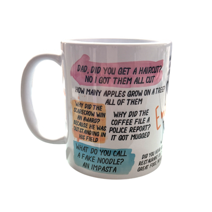 Dad's Emergency Jokes Mug