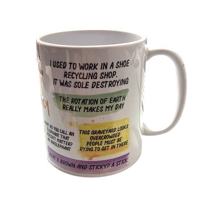 Dad's Emergency Jokes Mug